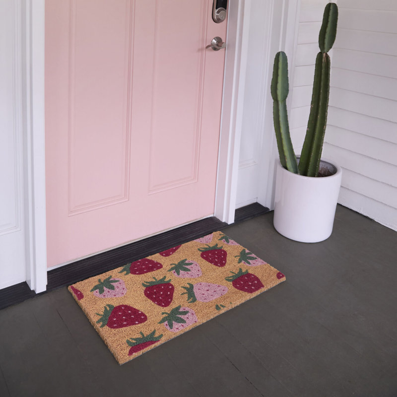 Strawberry Red Fruit Doormat