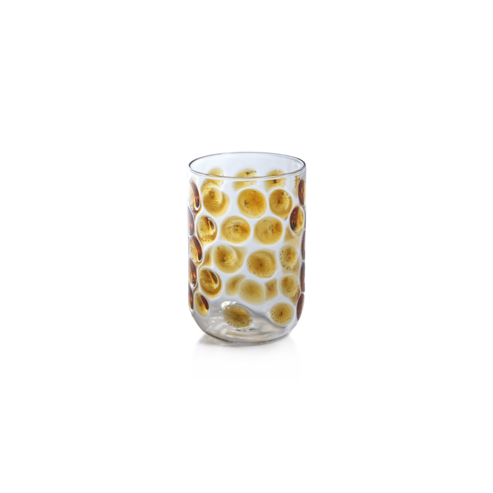 Shelli 15.56oz. Drinking Glass Set, Orange