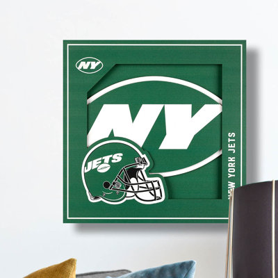 NFL 3D Logo Series Wall Art - 12x12