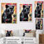 Popart sur fond noir-91382270-91382279