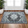 Fillender Washable Soft Vintage Rug Fashion Floral Rug For Living Room Dorm Decor
