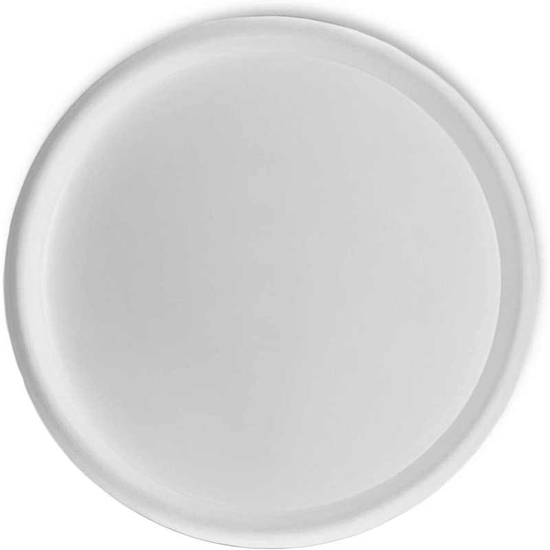 Saucer Plant Stand, White