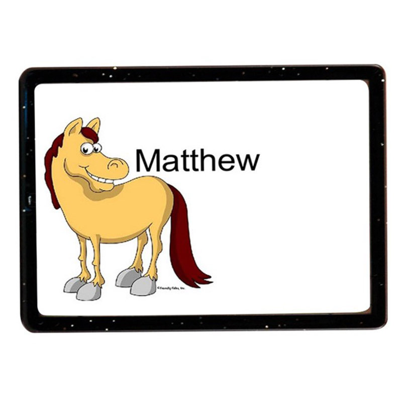 Magnet poney personnalisé en acrylique - excellent cadeau!, Yes