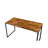 Oak & Black Finish Writing Desk-1775535035