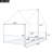 White Twin Metal Playhouse Bed With Roof-956142973-956142975