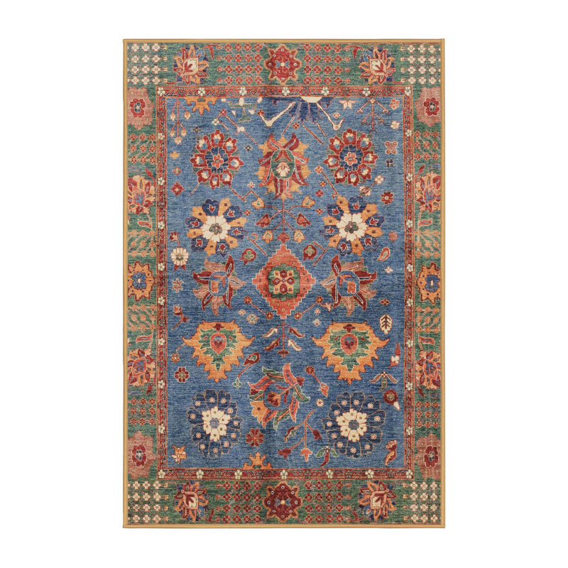 Tapis abstrait moderne et abstrait 3733ABS3734, Rectangle 3 pi x 5 pi