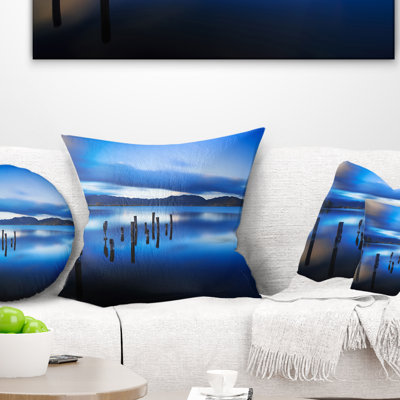 Landscape Reversible Throw Pillow