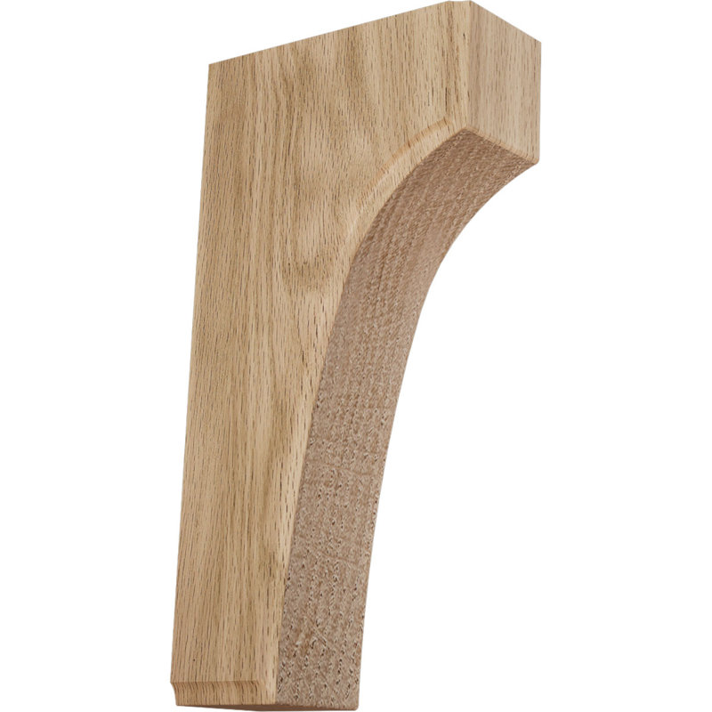 Support Clarksville, Chêne rouge, L 1,75 po x P 4 po x H 8 po