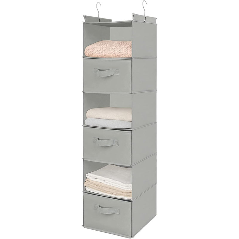 Rayonnage 11,5 po Skyelyn, Gris clair