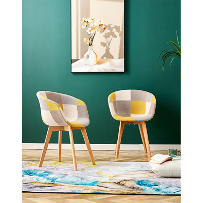 Ensemble de 2 chaises de salle à manger de haute qualité