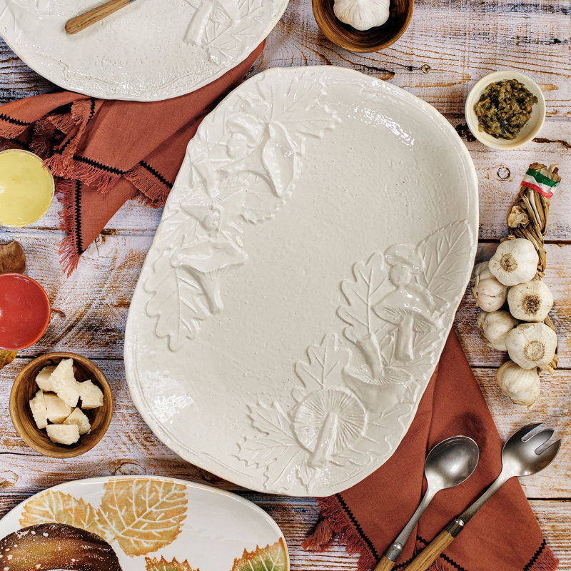 Autunno Stoneware Platter