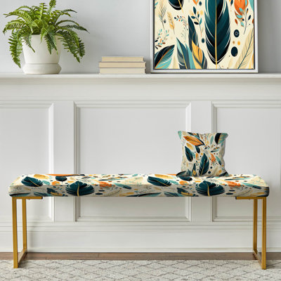 Banc rembourré Boho Gold
