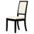 19'' H Tufted Fabric Upholstered Side Chair