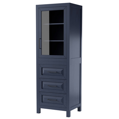 Armoire à linge Daria l 24 po x H 71,25 po x P 20 po