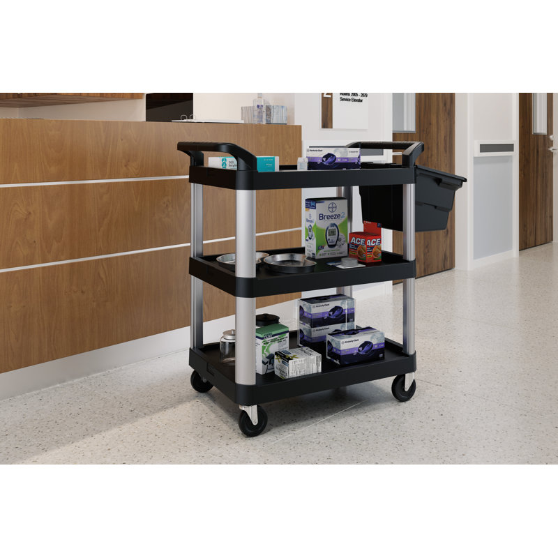 Chariot de service, H 37,92 po x l 20 po x P 34 po