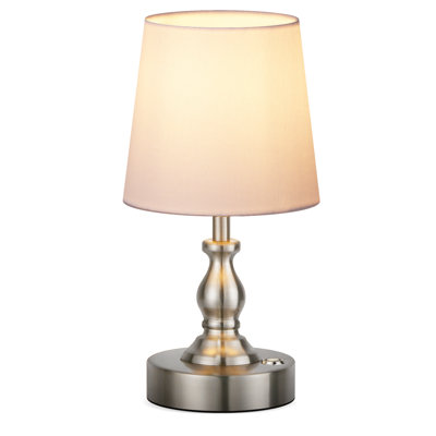 10”mini Cordless Led Table Lamp,rechargeable Battery,touch Dimmable 3 Level Brightness For Desk Bedside Patio Camping