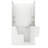 Mohave 53'' x 29'' Fiberglass Bathtub with Faucet-23012228