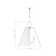 Nady 3 Light Pendant in Modern