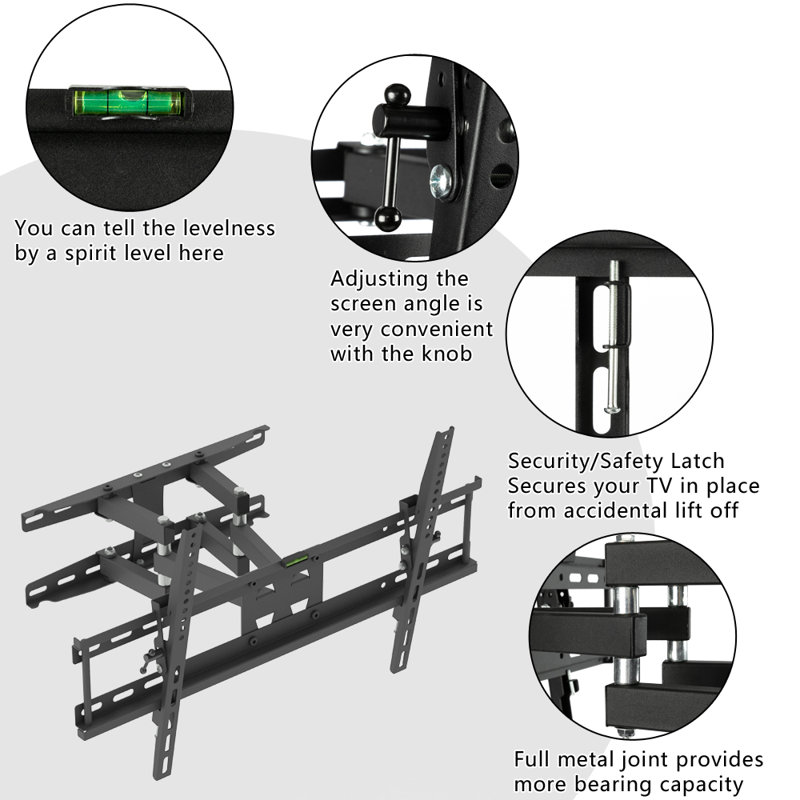 Angelinne Symple Stuff Single Screen Wall Mount