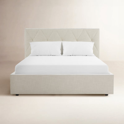 Jayla Linen Upholstered Bed