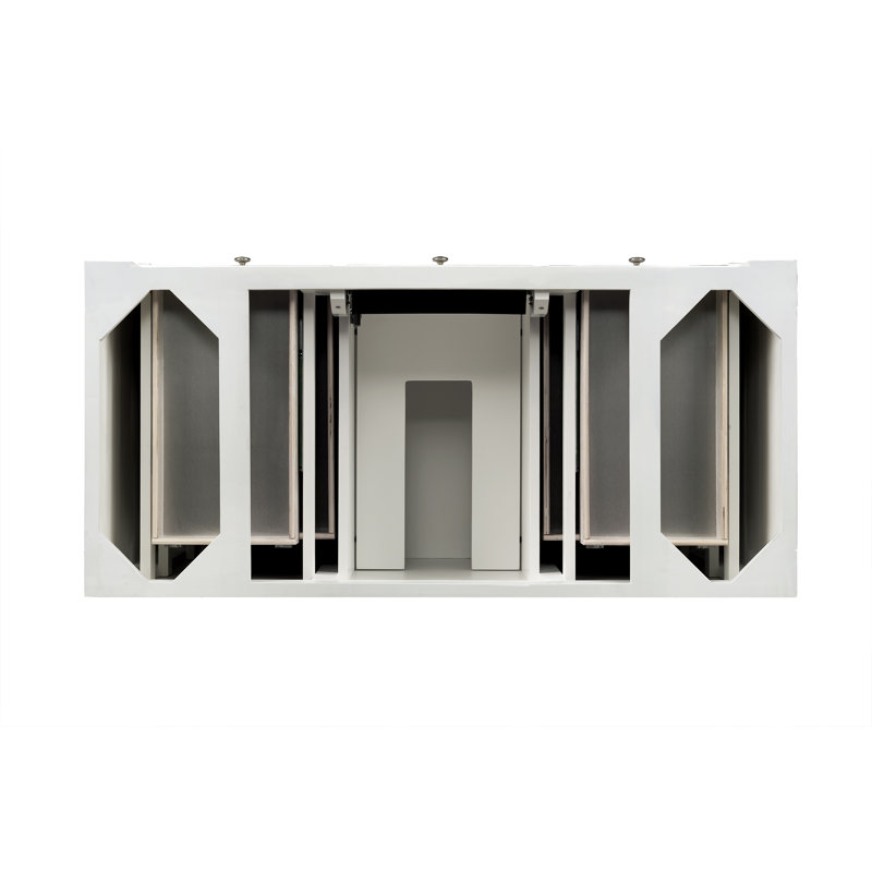 Bristol 48'' W Single Bathroom Vanity Base, Bright White