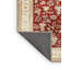 Tapis décoratif floral rouge/or awais-553115319