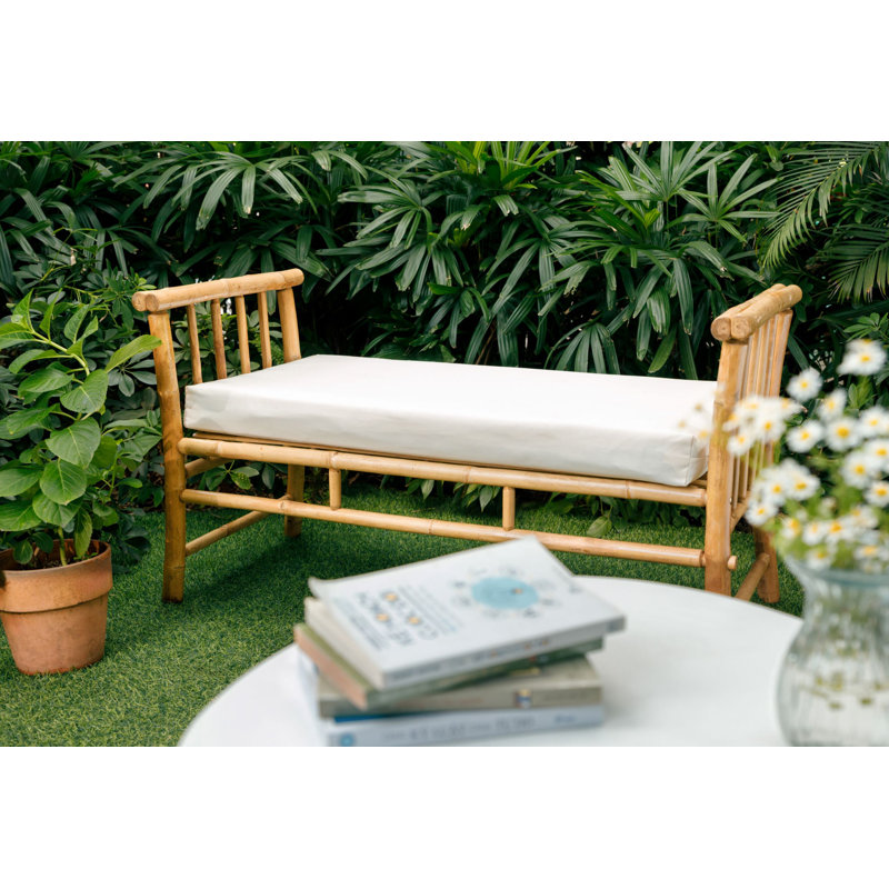 Banc en bois massif de bambou Kerfoot