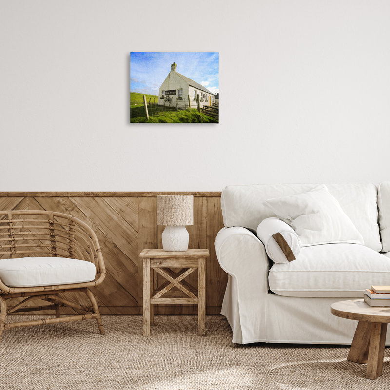Art mural sur toile Wee Cottage Countryside par Graffi *ee Studios, H 16 po x l 20 po