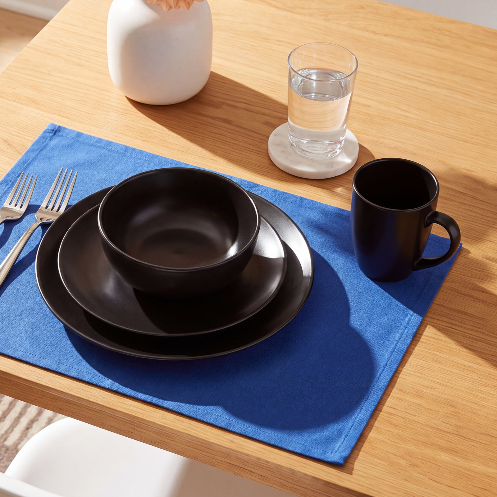 Euro Essential Stoneware Dinnerware Set