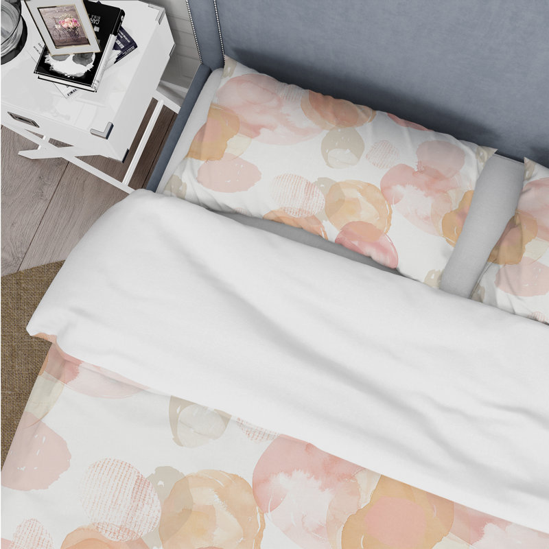 Ensemble de housse de couette orange et beige Boho - Boho, Housse de couette très grand et 2 très grandes t