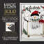 «Christmas Holiday Art XXV III», reproduction encadrée - bois massif-1257444540-1257444538