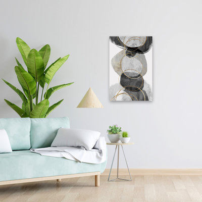 Circles And Geometric  Conglomerate II Art