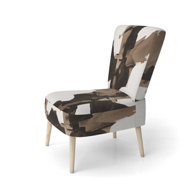 Geometric IV - Upholstered Modern Accent Side Chair