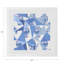 Serviettes de table en satin de coton Royal Delft Elements