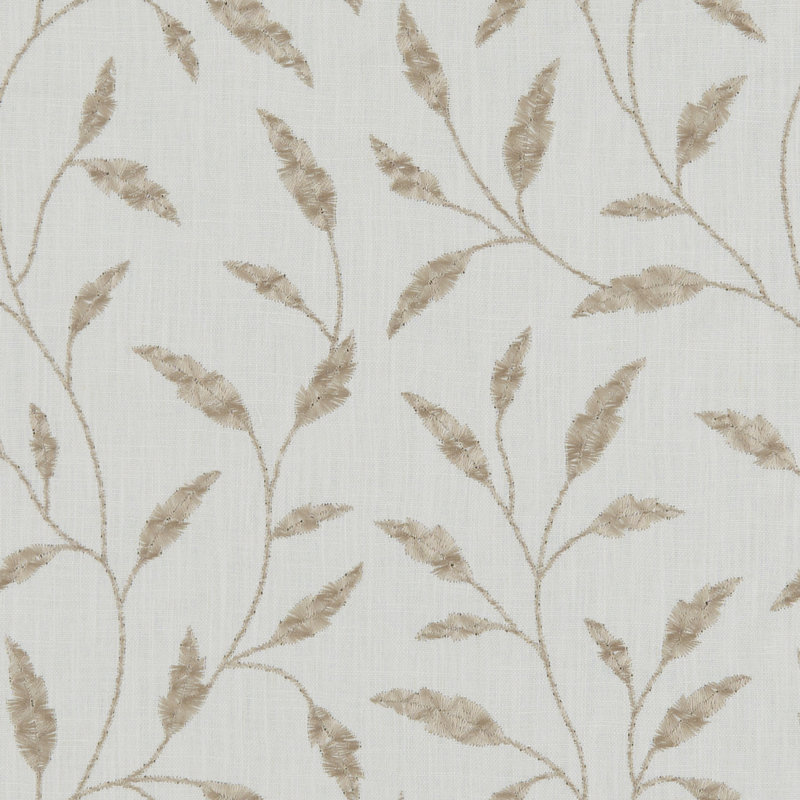Clarke and Clarke Fairford Fabric, Natural