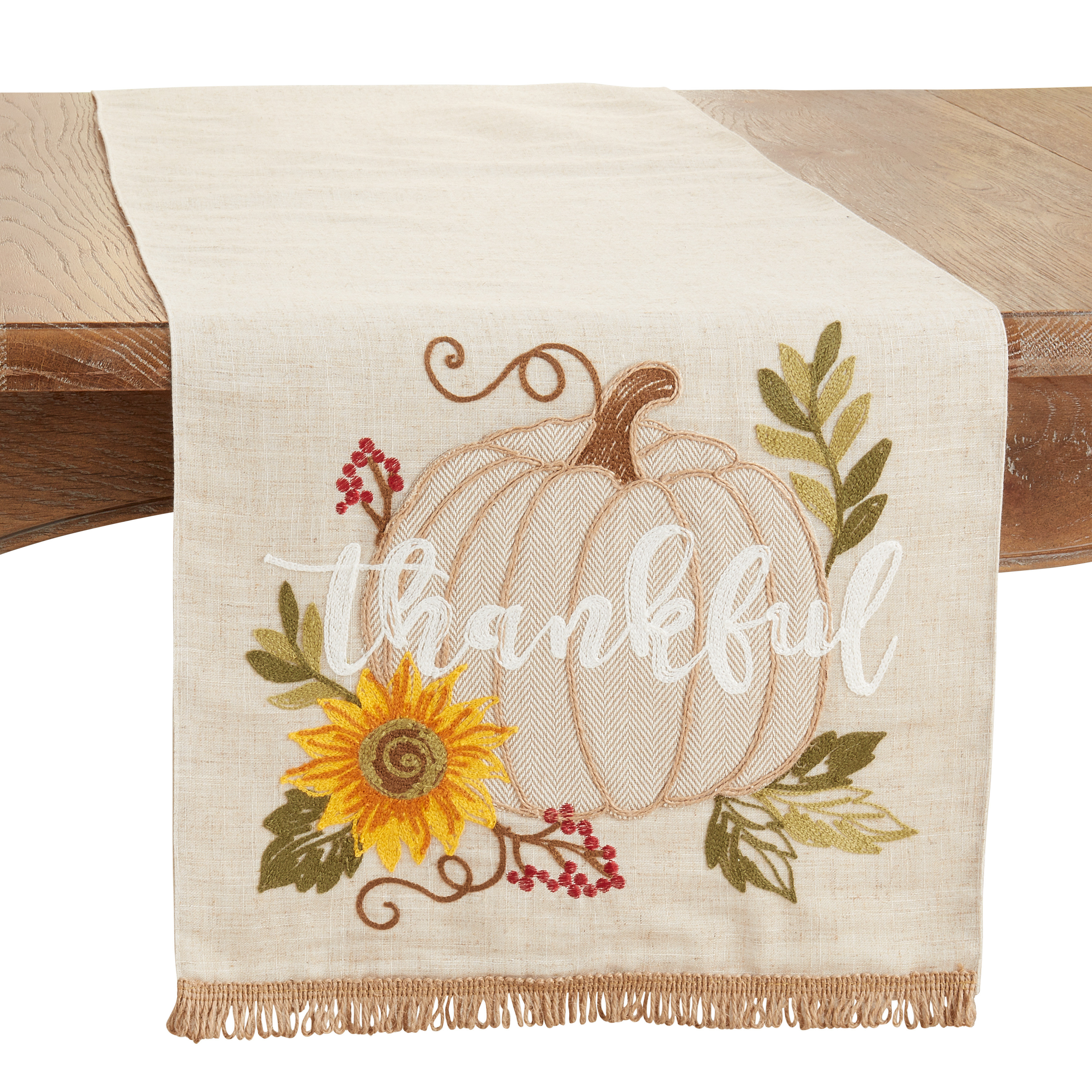 Thanksgiving Hemstitched Linen Kitchen Towel – Linen and Letters