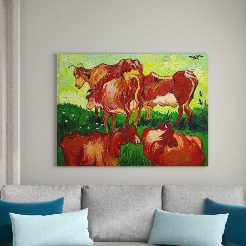 Vincent Van Gogh - Wrapped Canvas Painting, 60cm H x 80cm W x 1.8cm D