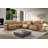 Power Leather Reclining Sectional Recliner Couch, 3-Seater with Auto-Footrest & Headrest,  Wireless Charger, Bluetooth & Cup Holder-1199506892