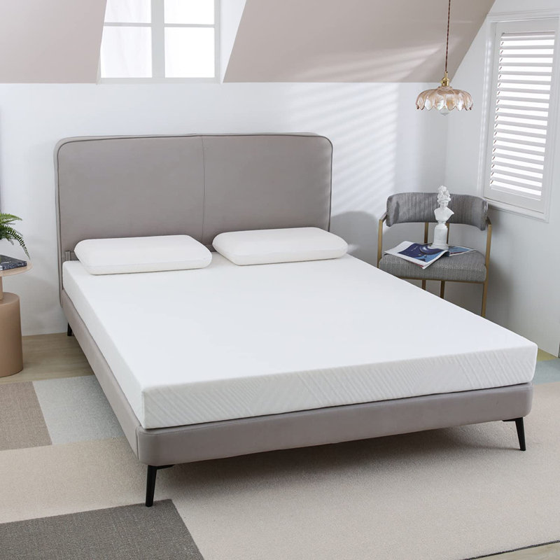 Matelas en mousse à mémoire de forme moyenne de 6 po Alwyn Home Sonette, Simple, 6"