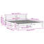 Bed Frame with Headboard Solid Pine Wood-2092905533-2092905532