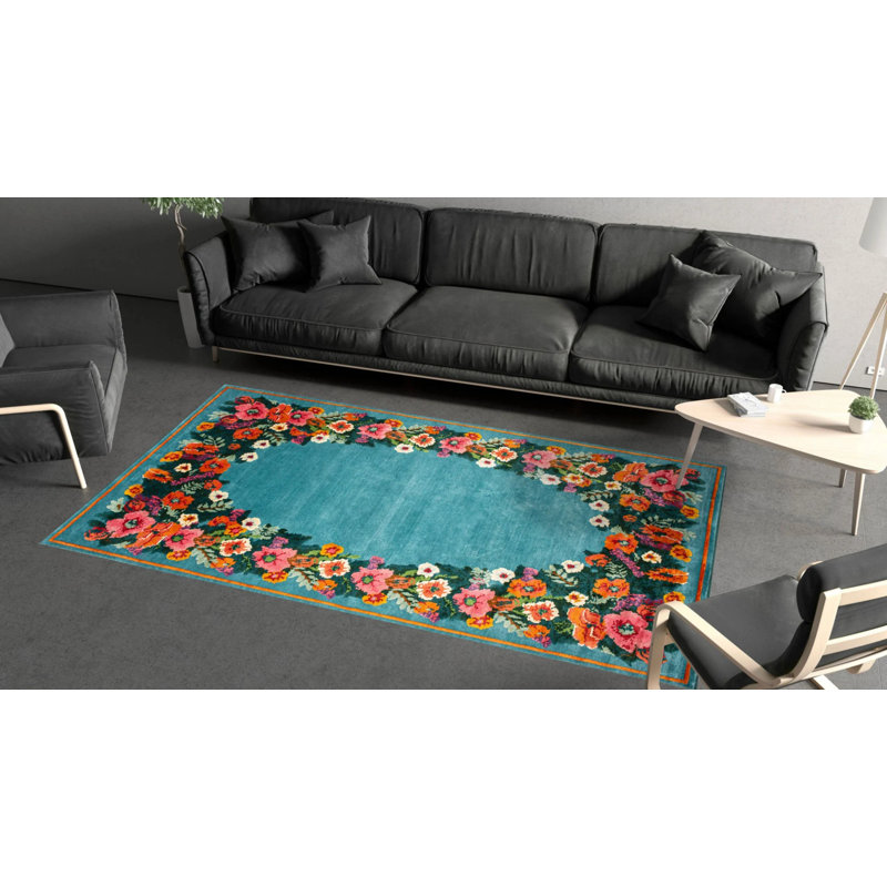 Tapis intérieur / extérieur Shinee, Rectangle 5 pi 1 po x 8 pi 6 po