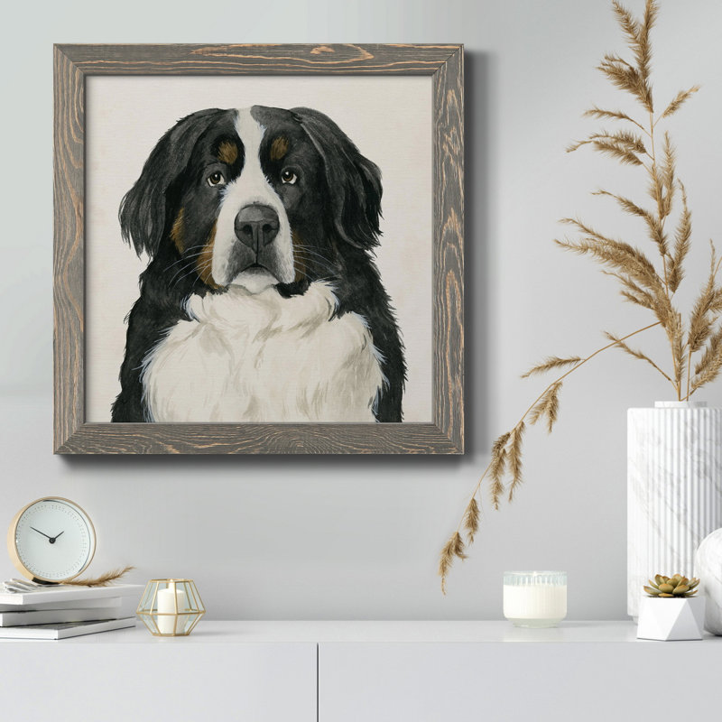 Toile encadrée Best Bud I-Premium - prête à être accrochée, gris, H 31,5 po x l 31,5 po x P 1,5 po