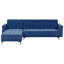 Aliyha 4 Seater Velvet Sofa Bed-308520862-308520863