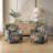 Uttermost Lainey Floral Upholstered Armchair