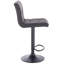 Deristin Swivel Upholstered Adjustable Height Counter Stool with Metal Frame-1711429608