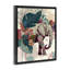 Éléphant et feuilles tropicales, art mural par Fab Funky-833050492-828109606