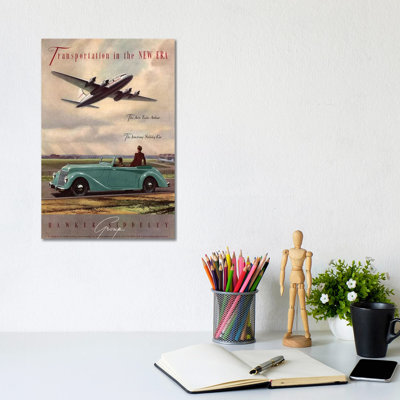 1940s Hawker Siddeley Aviation Cars Magazine Advert by The Advertising Archives - Wrapped Canvas Gallery-Wrapped Canvas Giclée