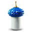 South Tower Scented Candle in Blue/White/Gold