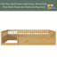 Structure de lit au sol avec clôture, structure en bois pour enfants pour la salle de jeux-1949118537-1949118539