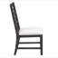 Ensemble de salle à manger 5 pièces Classic Style espresso foncé avec rallonge et 4 chaises-1653637297